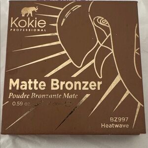 Kokie Matte Bronzer Powder- Shade Heatwave